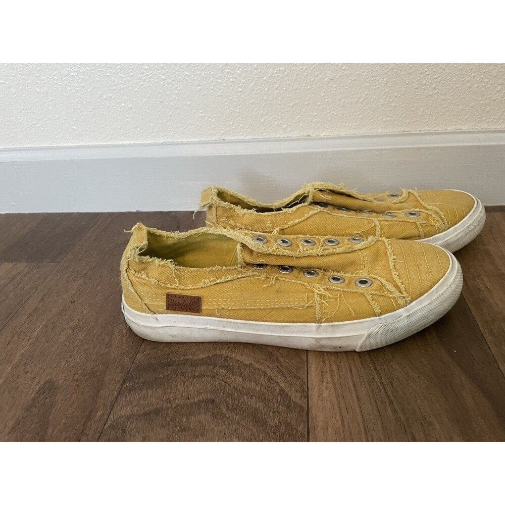 Blowfish Malibu Women’s Size 8 Yellow Denim Canvas